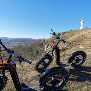 balade guidée trottinette tout terrain puy de dôme